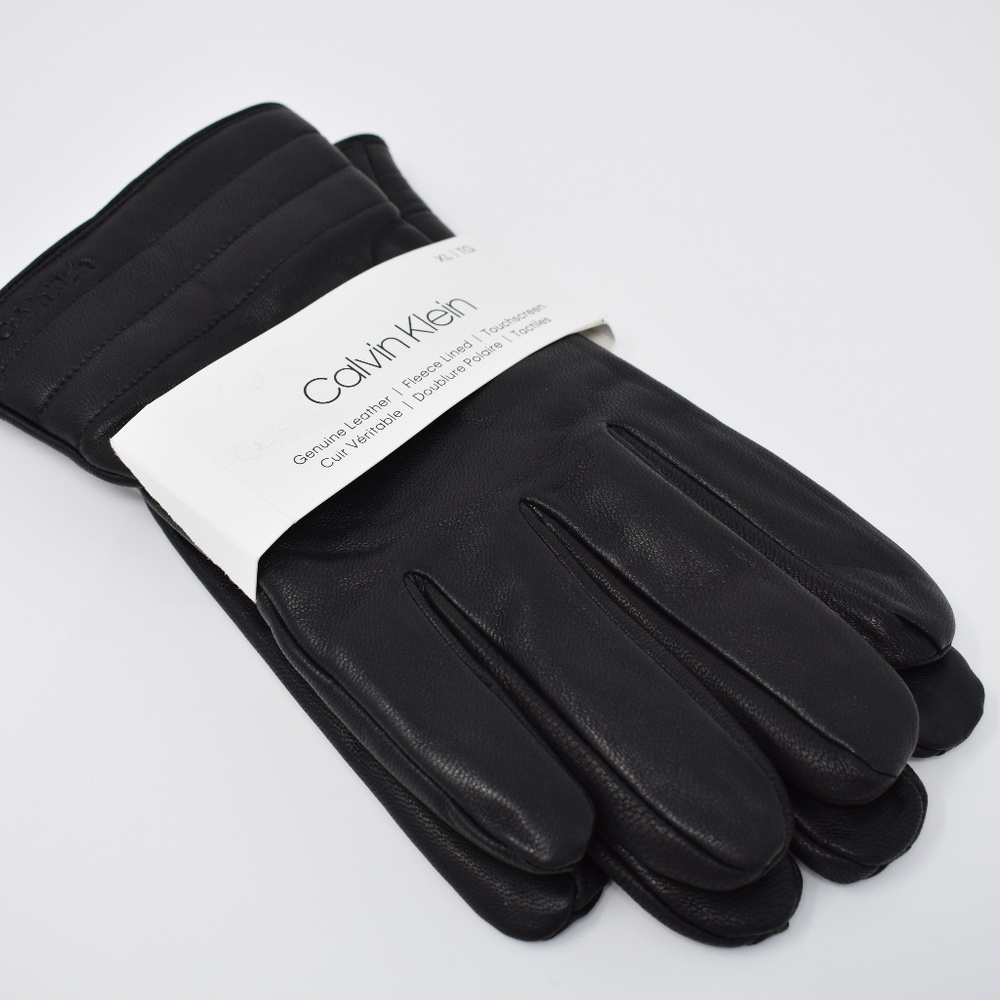 Calvin Klein Men's Leather Gloves